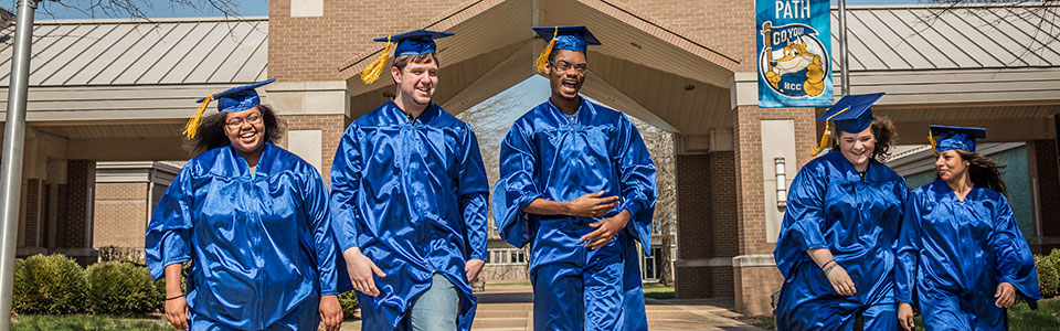 Students graduating