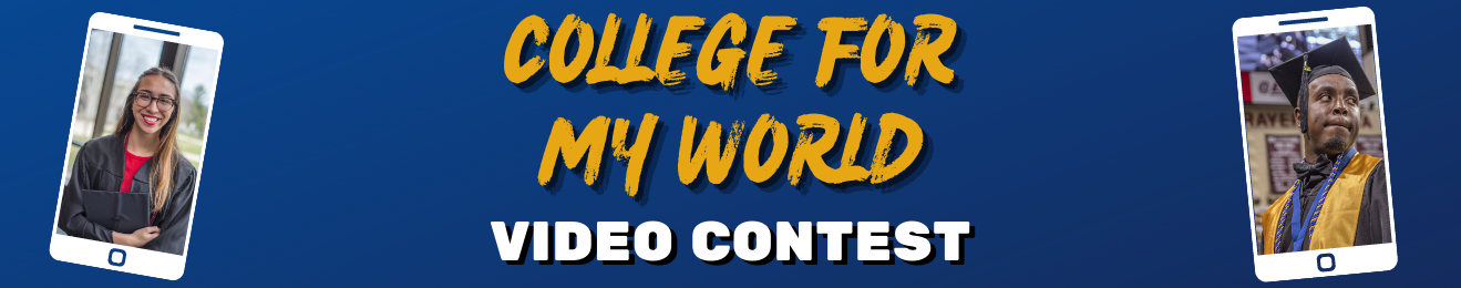 college for my world video contest