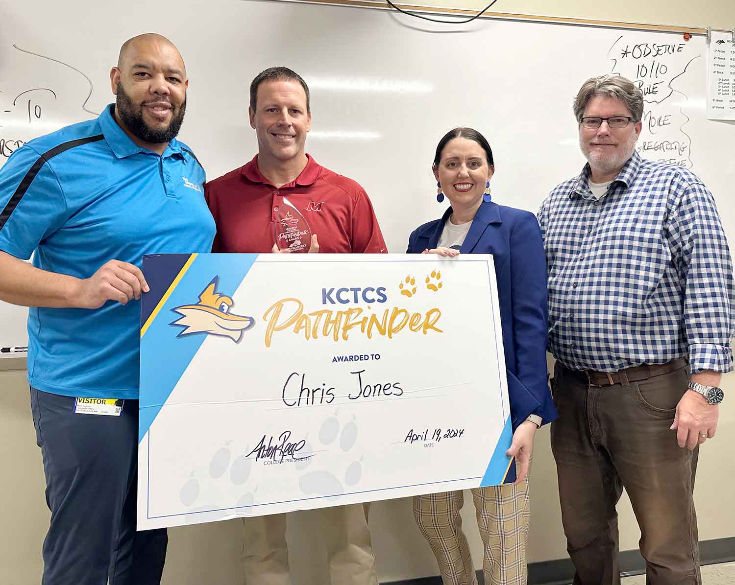 KCTCS High School Counselor/Teacher Pathfinder Award