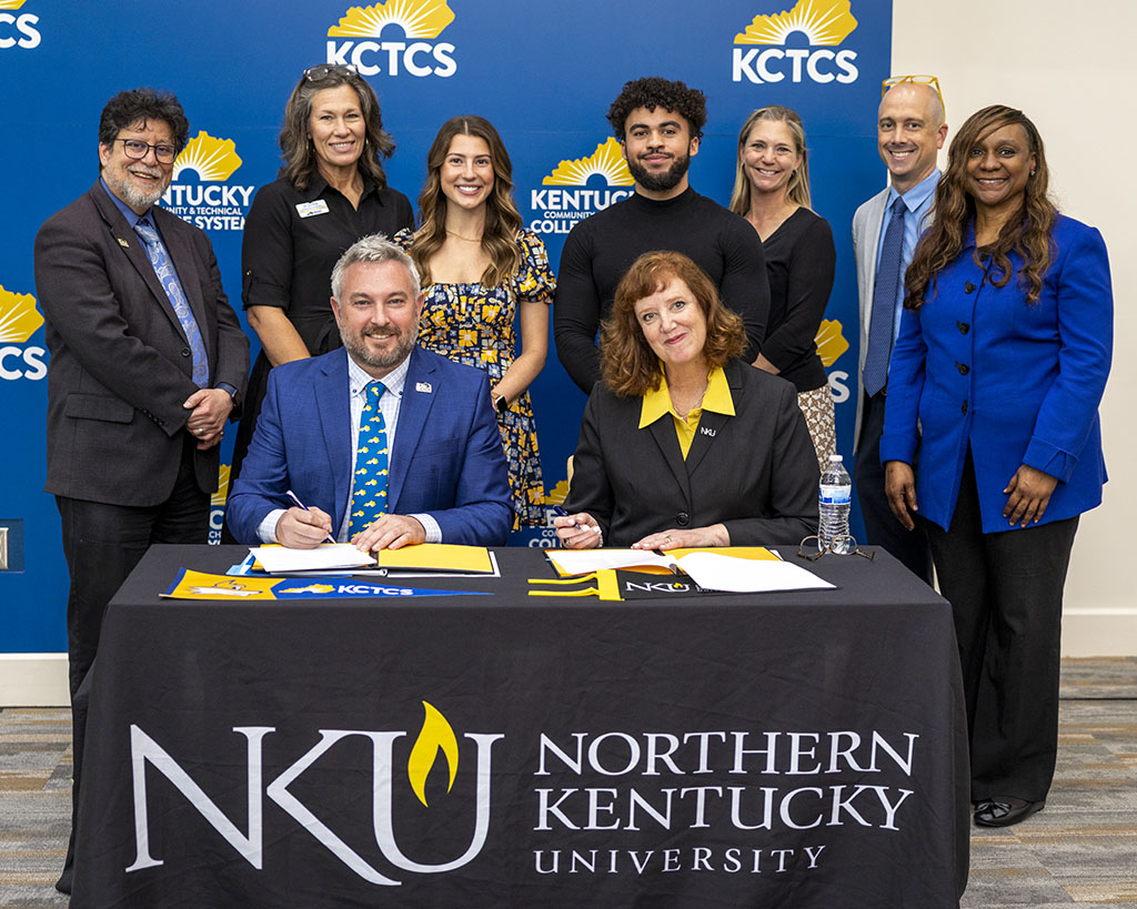 NKU signing agreement